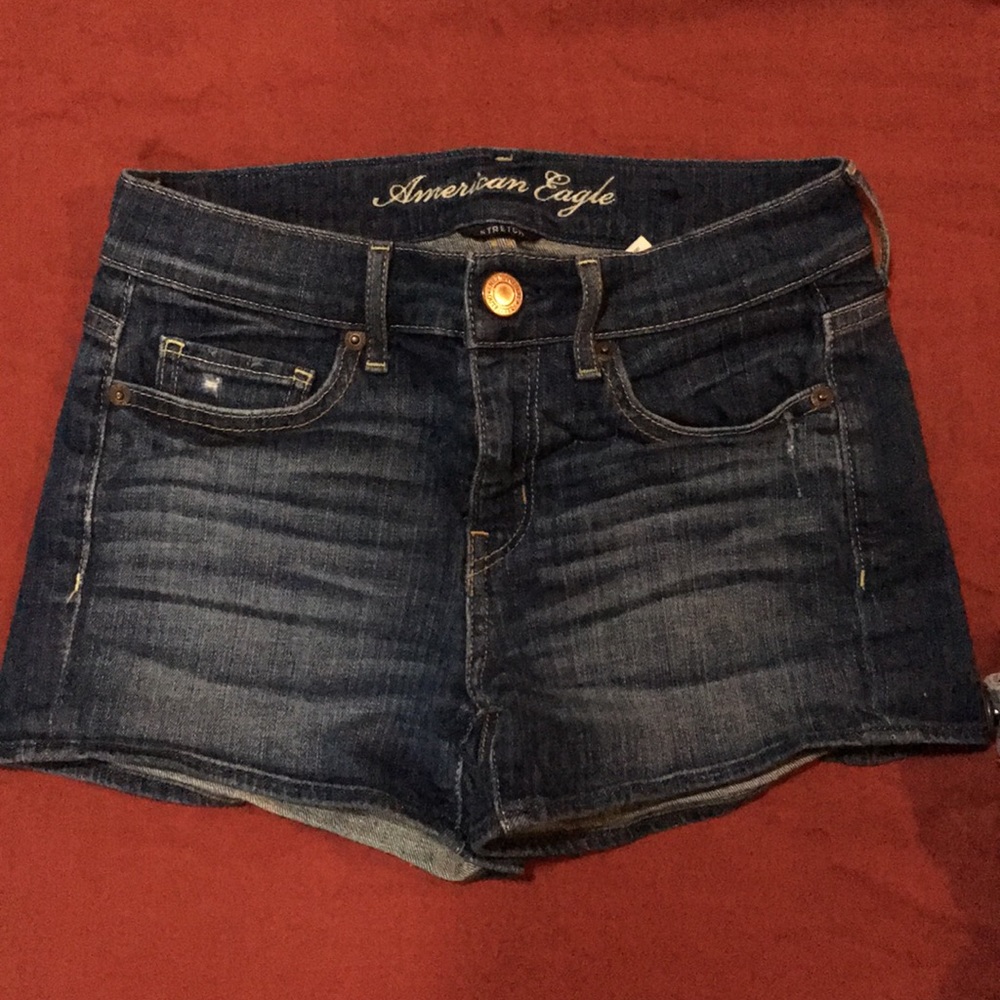 High waisted denim shorts from American Eagle